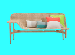 lounge sofa polyrattan