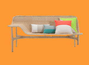 rattan schlafsofa