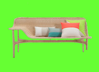 rattan sofa outdoor