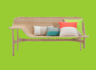 rattansofa