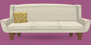 ledercouch beige